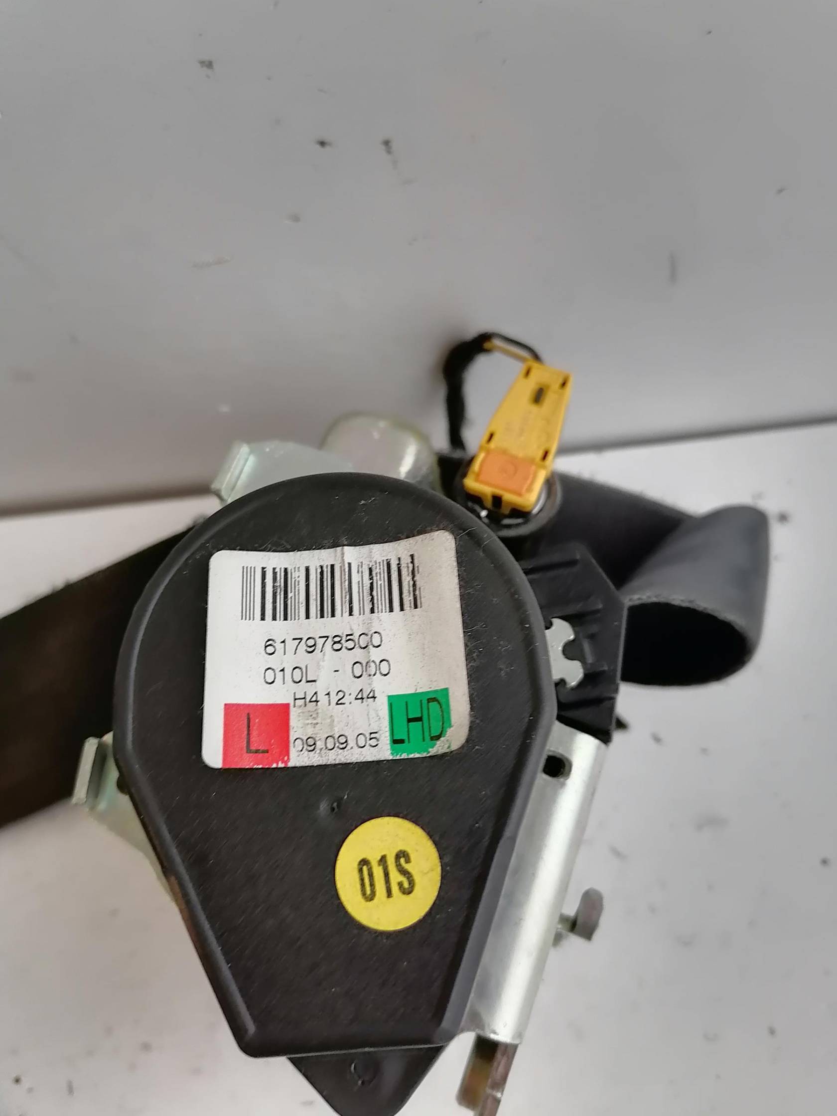 Cintura di sicurezza ant. sx.